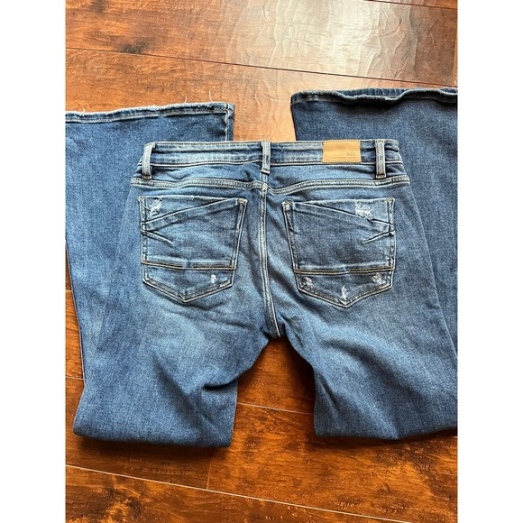 BKE Stella Slim Fit Low Rise Flare Jeans Size 31 Jeans - Picture 6 of 7